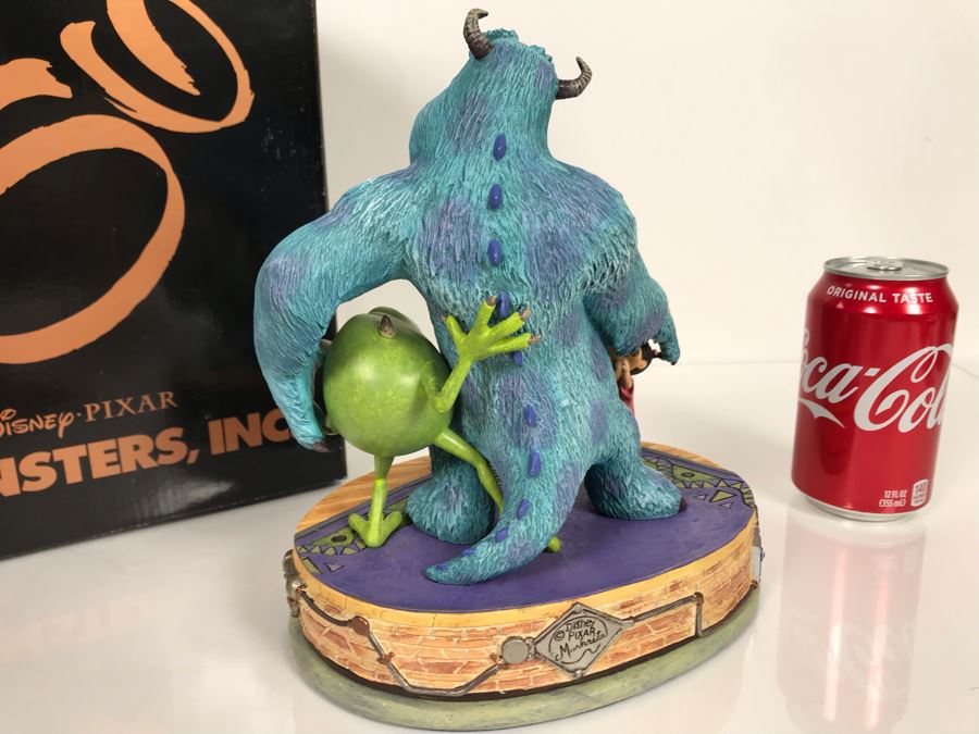 The Art Of Disney Monsters, Inc. Sculpture By Mark And Rita Dornan With Certificate Of Authenticity And Box [Photo 14]