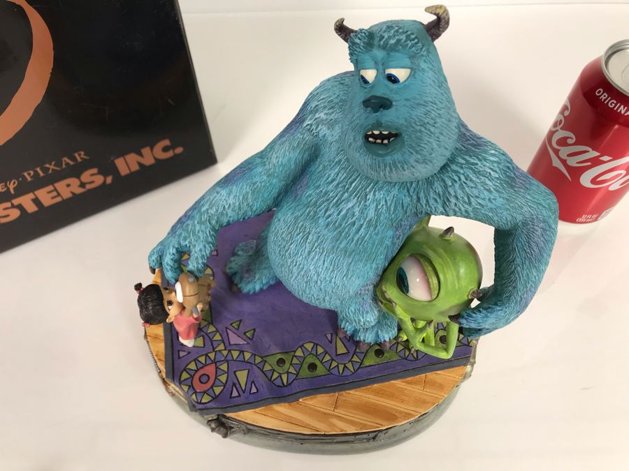 The Art Of Disney Monsters, Inc. Sculpture By Mark And Rita Dornan With Certificate Of Authenticity And Box [Photo 18]
