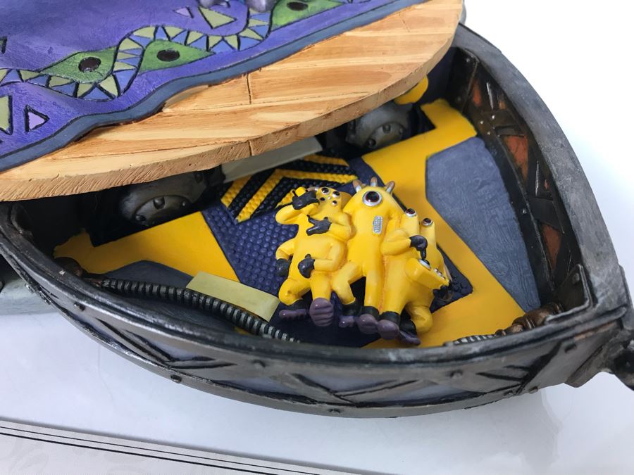 The Art Of Disney Monsters, Inc. Sculpture By Mark And Rita Dornan With Certificate Of Authenticity And Box [Photo 9]