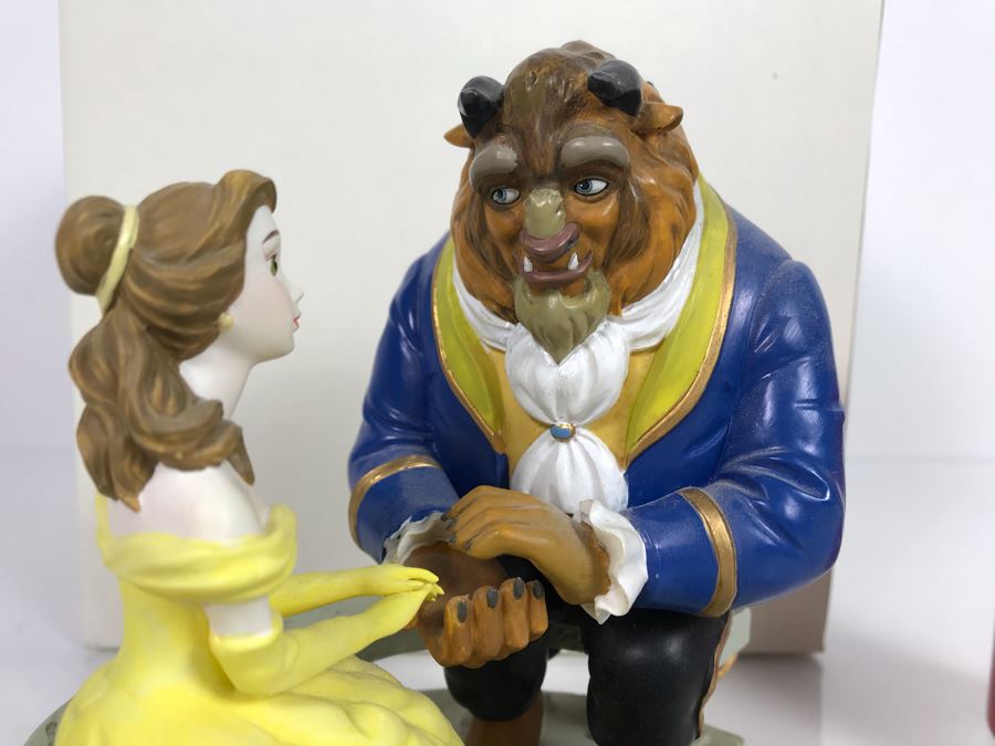 Disney's Animated Classics Beauty And The Beast Sculpture Figurine With Box [Photo 5]