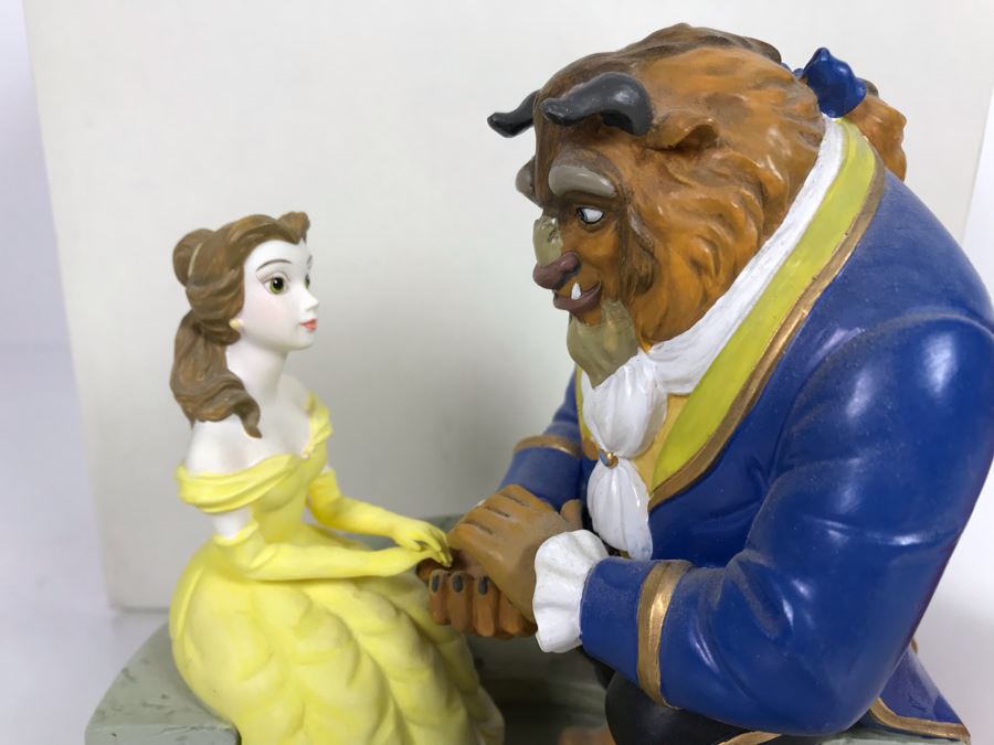 Disney's Animated Classics Beauty And The Beast Sculpture Figurine With Box [Photo 3]