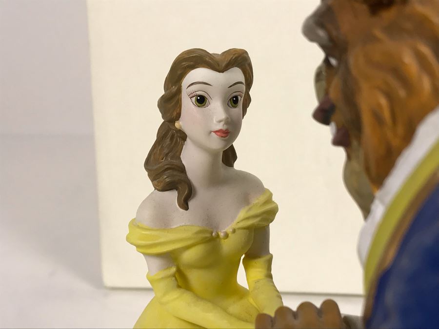 Disney's Animated Classics Beauty And The Beast Sculpture Figurine With Box [Photo 8]