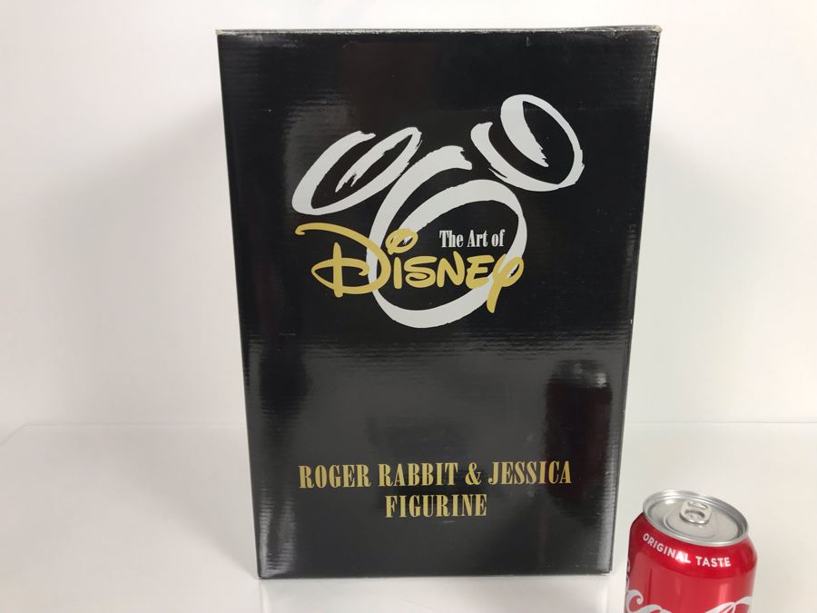 Roger Rabbit & Jessica Figurine From The Film Who Framed Roger Rabbit? Art Of Disney With Box By Mark And Rita Dornan [Photo 21]
