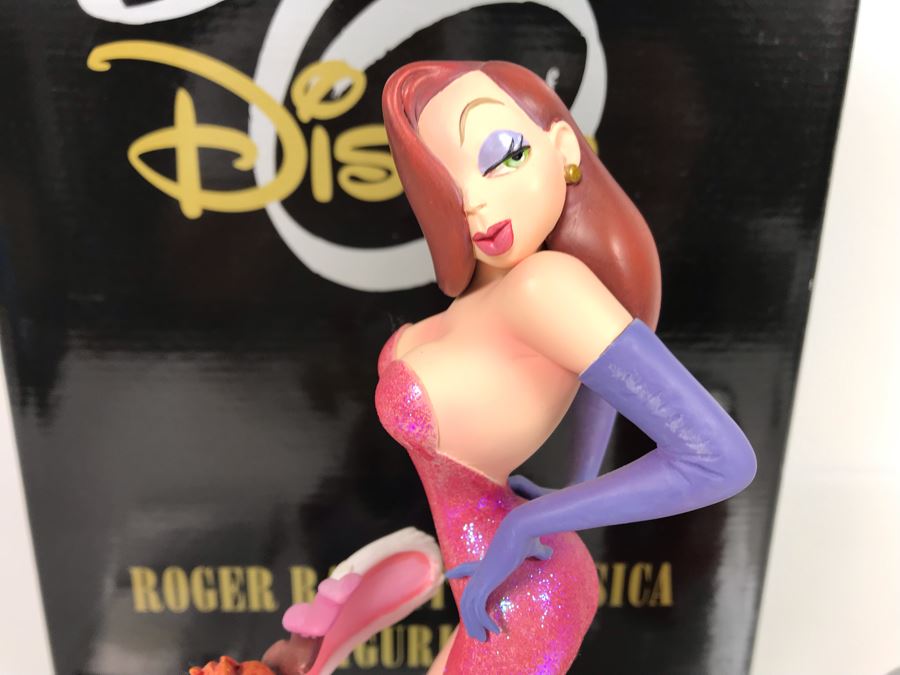 Roger Rabbit & Jessica Figurine From The Film Who Framed Roger Rabbit? Art Of Disney With Box By Mark And Rita Dornan [Photo 12]