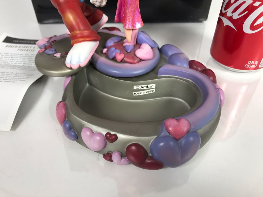 Roger Rabbit & Jessica Figurine From The Film Who Framed Roger Rabbit? Art Of Disney With Box By Mark And Rita Dornan [Photo 17]