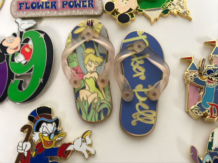 Collection Of Walt Disney Disneyland Pins Trading Pins [Photo 12]