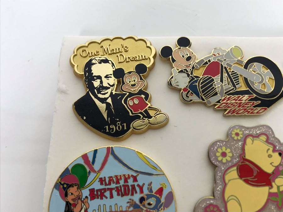 Collection Of Walt Disney Disneyland Pins Trading Pins [Photo 4]