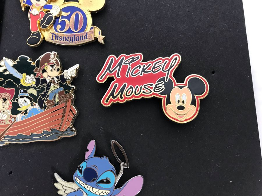 Collection Of Walt Disney Disneyland Pins Trading Pins [Photo 8]
