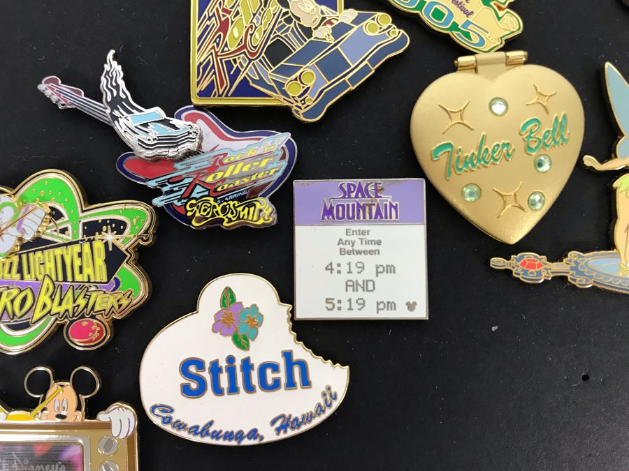 Collection Of Walt Disney Disneyland Pins Trading Pins [Photo 15]