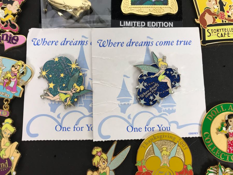 Collection Of Walt Disney Disneyland Pins Trading Pins [Photo 11]
