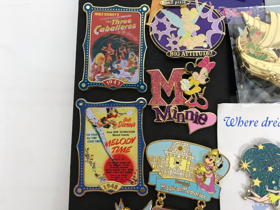 Collection Of Walt Disney Disneyland Pins Trading Pins [Photo 10]