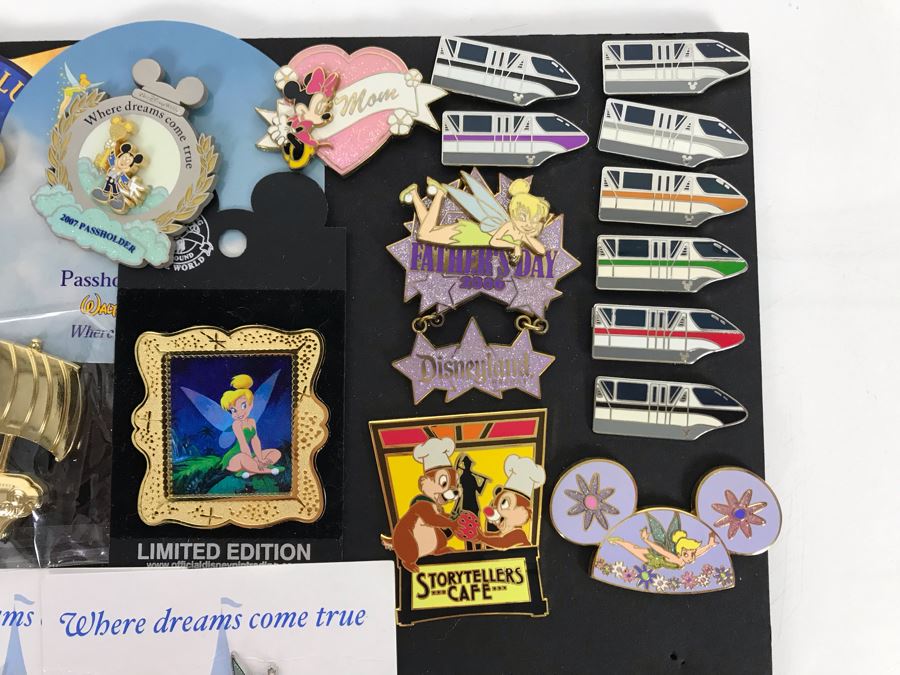 Collection Of Walt Disney Disneyland Pins Trading Pins [Photo 19]