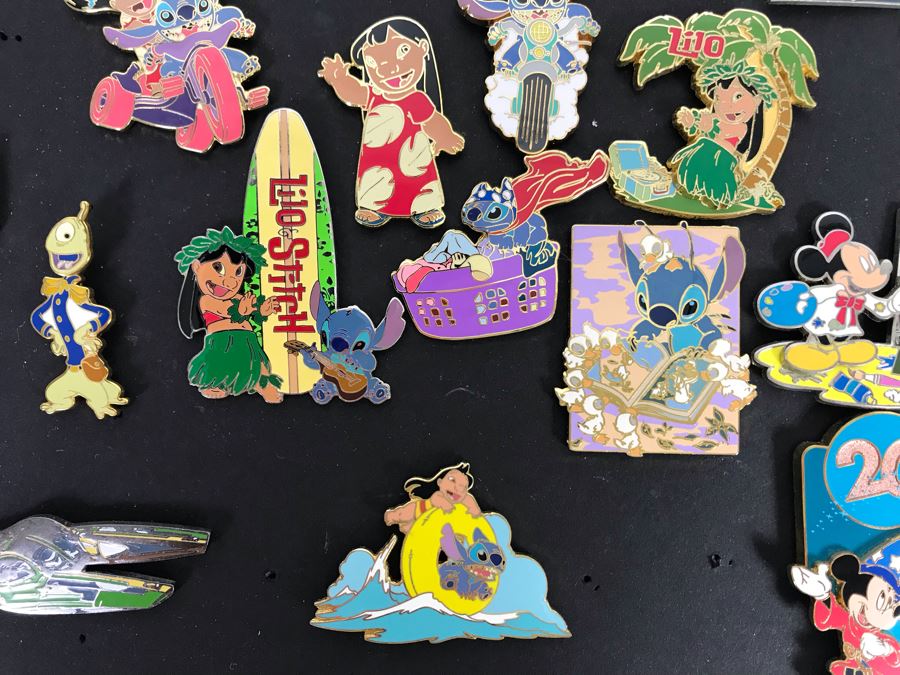 Collection Of Walt Disney Disneyland Pins Trading Pins [Photo 18]