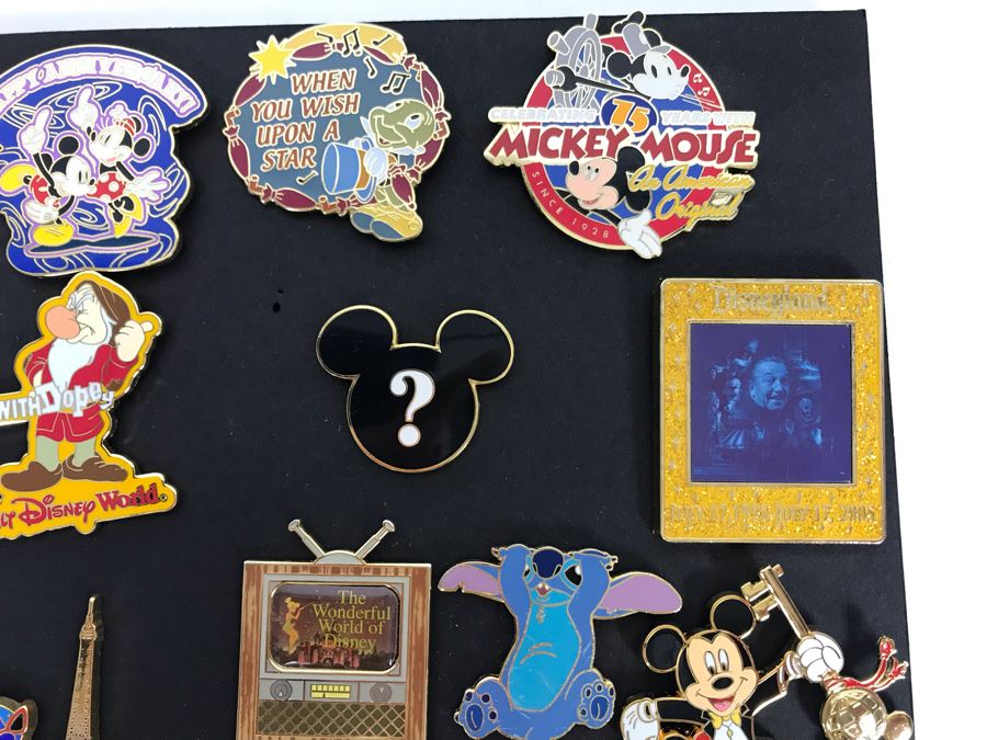 Collection Of Walt Disney Disneyland Pins Trading Pins