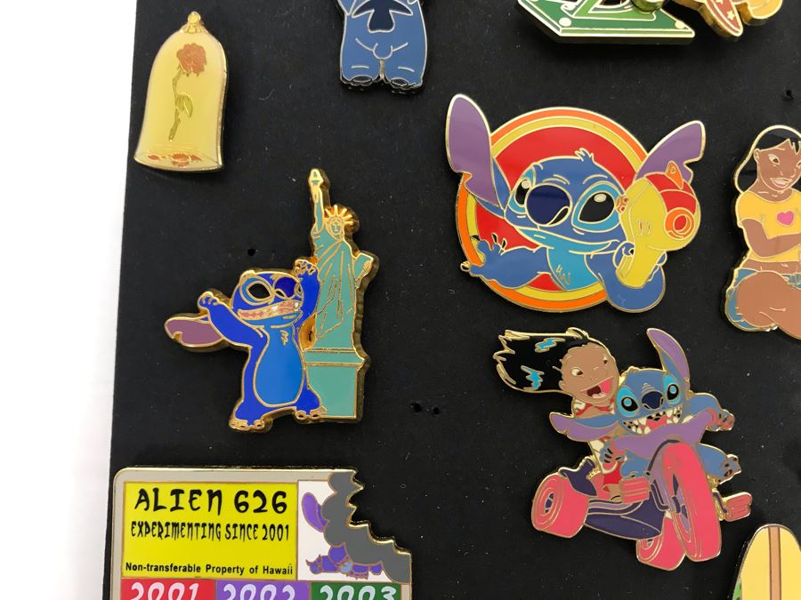 Collection Of Walt Disney Disneyland Pins Trading Pins [Photo 14]