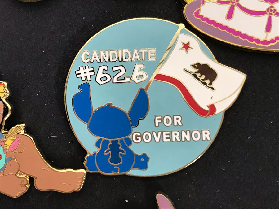 Collection Of Walt Disney Disneyland Pins Trading Pins [Photo 8]