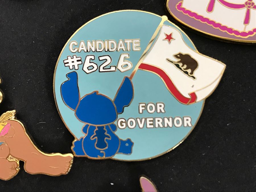 Collection Of Walt Disney Disneyland Pins Trading Pins [Photo 7]