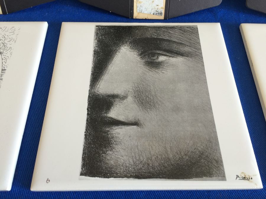 PICASSO Tiles - La Femme - Limited Edition Authorized by the Estate of Picasso, Spadem, Paris, 1976 [Photo 2]