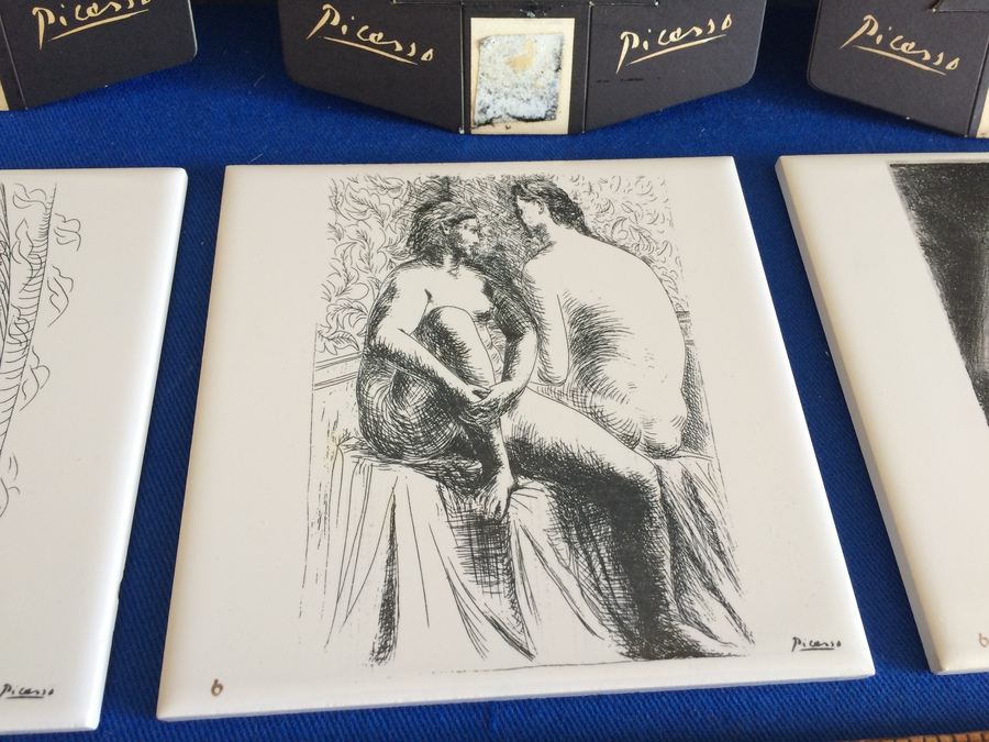 PICASSO Tiles - La Femme - Limited Edition Authorized by the Estate of Picasso, Spadem, Paris, 1976 [Photo 5]