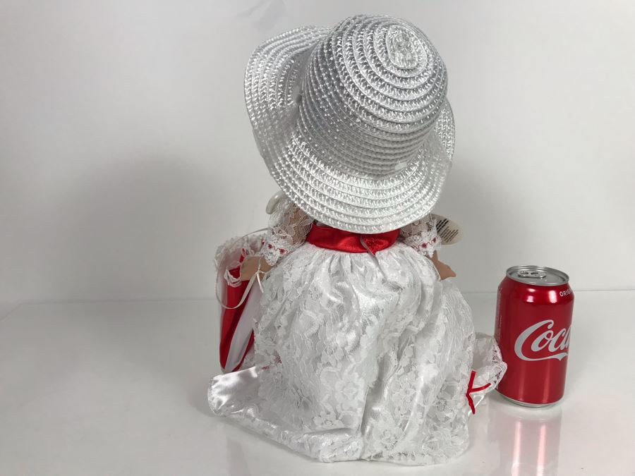 Disney Parks Precious Moments Timeless Mary Poppins Disney Doll With Acrylic Display Case [Photo 7]