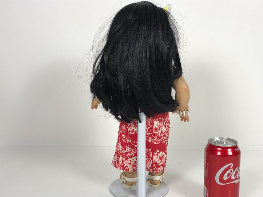 Marie Osmond Disney Tiki Room Adora Belle Pin Trader Doll Disney Parks Disneyland Hostess 14' With Acrylic Display Case [Photo 11]