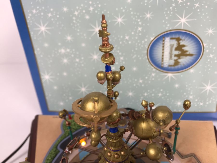 HAND SIGNED By Robert Olszewski Astro Orbitor Disneyland Main Street, USA Disney Theme Park Attraction Miniature Model With Box - Client Had Orbitor Mechanized But Not Rotating When Tested [Photo 8]