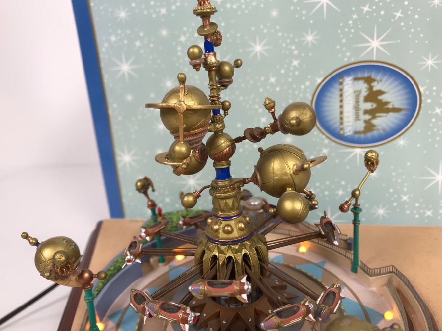 HAND SIGNED By Robert Olszewski Astro Orbitor Disneyland Main Street, USA Disney Theme Park Attraction Miniature Model With Box - Client Had Orbitor Mechanized But Not Rotating When Tested [Photo 7]