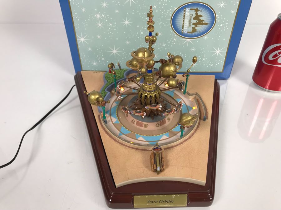 HAND SIGNED By Robert Olszewski Astro Orbitor Disneyland Main Street, USA Disney Theme Park Attraction Miniature Model With Box - Client Had Orbitor Mechanized But Not Rotating When Tested [Photo 4]