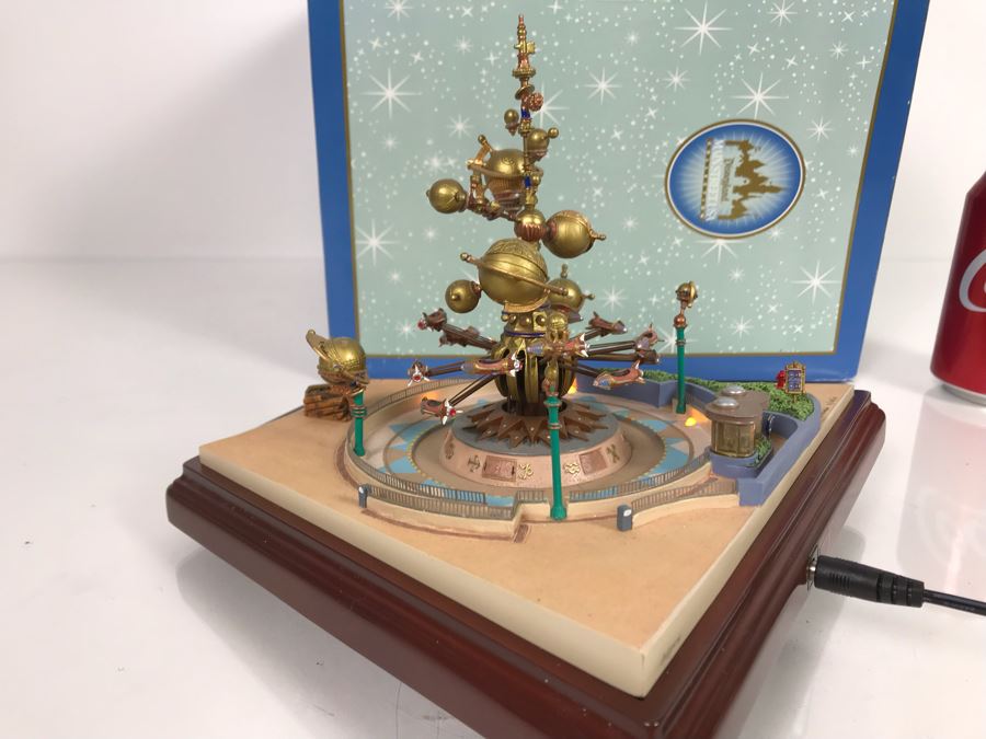HAND SIGNED By Robert Olszewski Astro Orbitor Disneyland Main Street, USA Disney Theme Park Attraction Miniature Model With Box - Client Had Orbitor Mechanized But Not Rotating When Tested [Photo 13]