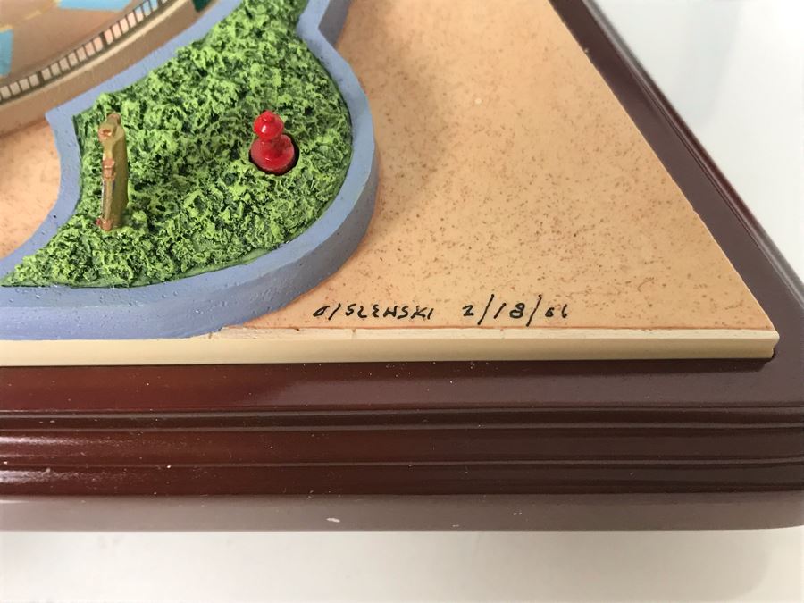 HAND SIGNED By Robert Olszewski Astro Orbitor Disneyland Main Street, USA Disney Theme Park Attraction Miniature Model With Box - Client Had Orbitor Mechanized But Not Rotating When Tested [Photo 12]