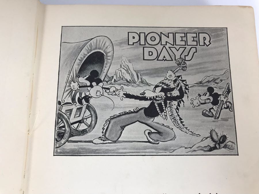 Vintage 1931 Book Mickey Mouse Movie Stories Story And Illustrations By Staff Of Walt Disney Studio David McKay Company [Photo 12]