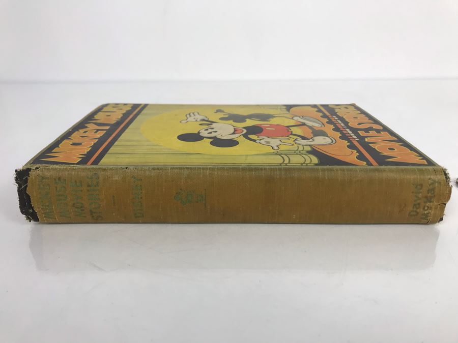 Vintage 1931 Book Mickey Mouse Movie Stories Story And Illustrations By Staff Of Walt Disney Studio David McKay Company [Photo 3]