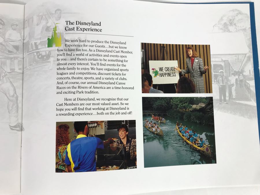 Disneyland Ephemera New Employee Courtesy Standards Welcome Book [Photo 18]