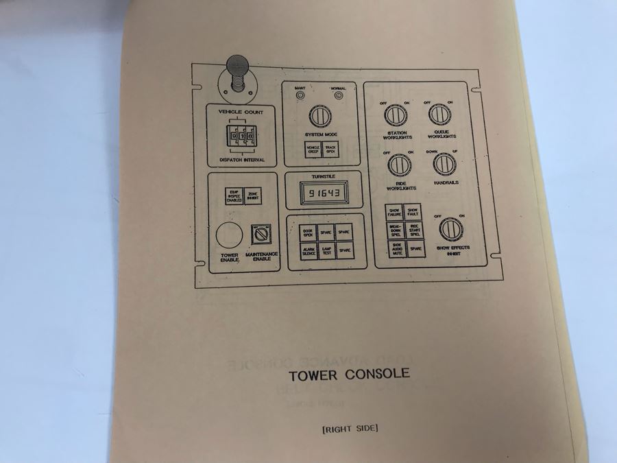 Disneyland Ephemera Indiana Jones Adventure Amusement Park Ride Operating Manual And Information [Photo 17]