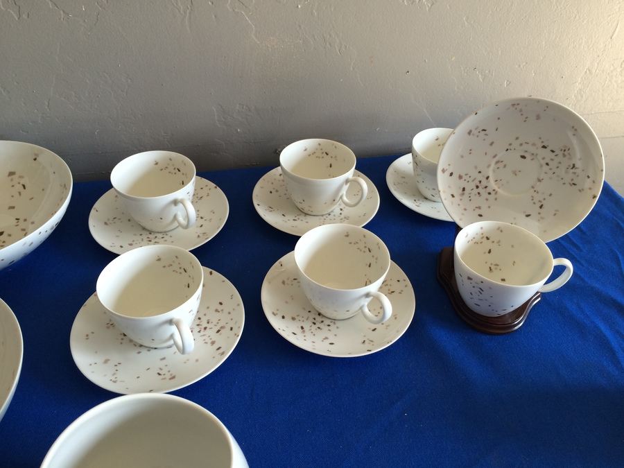 Raymond Loewy Continental China Confetti Germany Mid-Century China Set [Photo 9]
