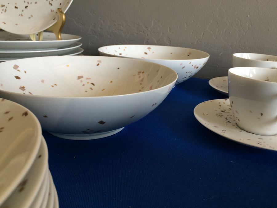 Raymond Loewy Continental China Confetti Germany Mid-Century China Set [Photo 12]
