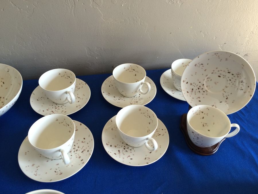 Raymond Loewy Continental China Confetti Germany Mid-Century China Set [Photo 8]