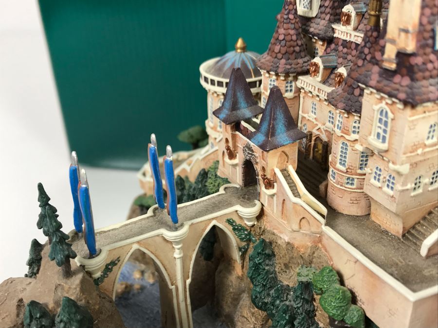 The Beast's Castle From Disney's 'Beauty And The Beast' Enchanted Places From Walt Disney Classics Collection With Box (Residual Museum Wax On Bottom) [Photo 14]