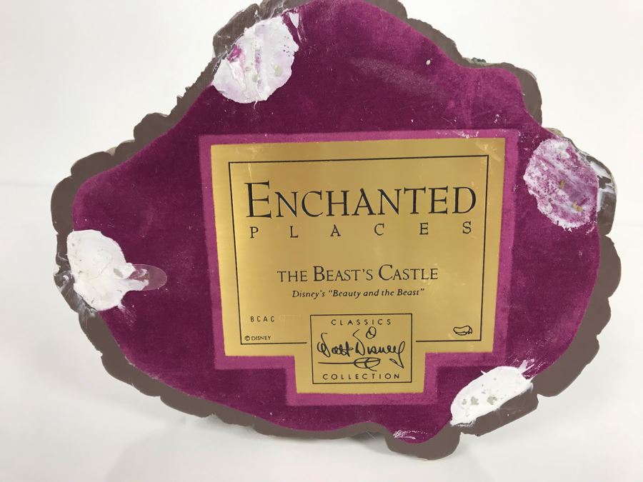 The Beast's Castle From Disney's 'Beauty And The Beast' Enchanted Places From Walt Disney Classics Collection With Box (Residual Museum Wax On Bottom) [Photo 18]