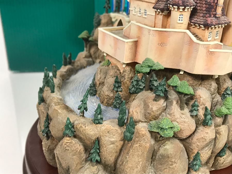 The Beast's Castle From Disney's 'Beauty And The Beast' Enchanted Places From Walt Disney Classics Collection With Box (Residual Museum Wax On Bottom) [Photo 12]