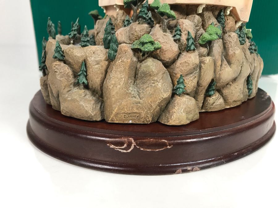 The Beast's Castle From Disney's 'Beauty And The Beast' Enchanted Places From Walt Disney Classics Collection With Box (Residual Museum Wax On Bottom) [Photo 10]