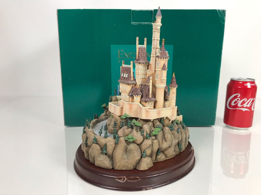 The Beast's Castle From Disney's 'Beauty And The Beast' Enchanted Places From Walt Disney Classics Collection With Box (Residual Museum Wax On Bottom) [Photo 9]