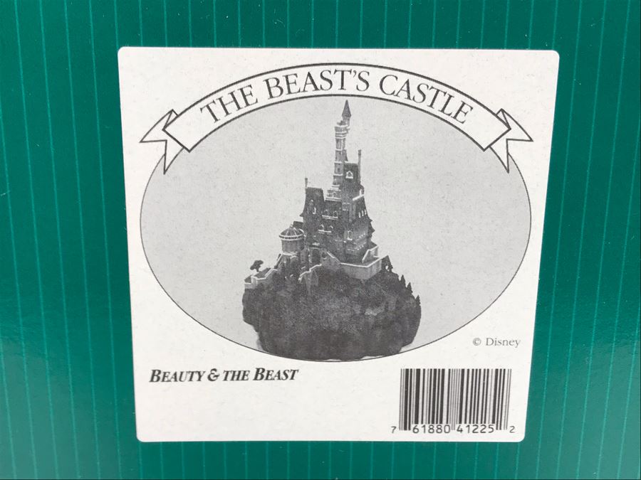 The Beast's Castle From Disney's 'Beauty And The Beast' Enchanted Places From Walt Disney Classics Collection With Box (Residual Museum Wax On Bottom) [Photo 16]