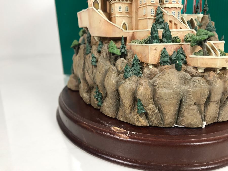 The Beast's Castle From Disney's 'Beauty And The Beast' Enchanted Places From Walt Disney Classics Collection With Box (Residual Museum Wax On Bottom) [Photo 7]