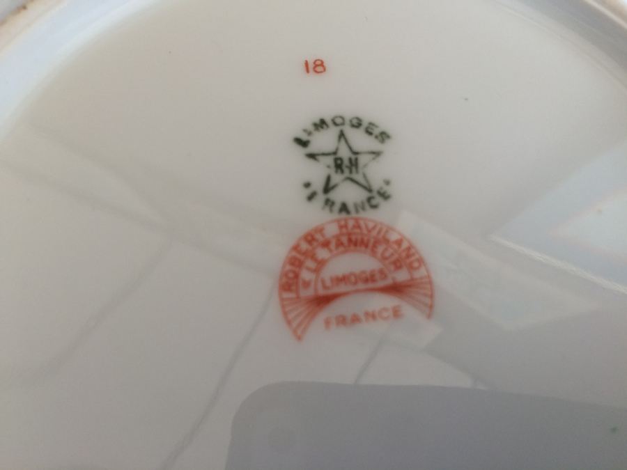 LIMOGES France Robert Haviland China Set 69-Piece Set [Photo 3]