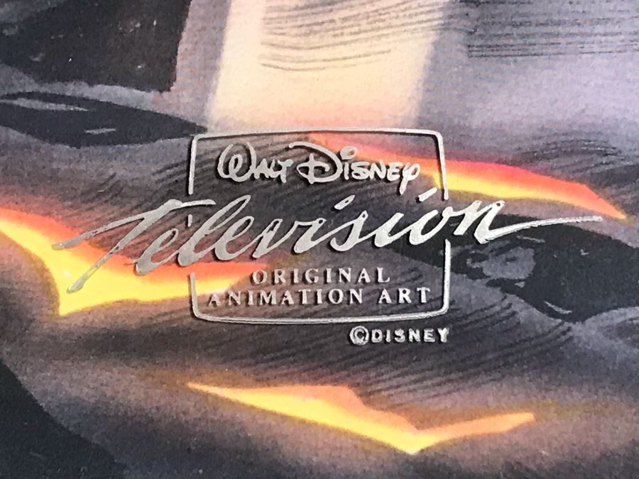 Original Production Cell From Walt Disney's Bonkers Walt Disney Television Episode 'What You Read Is What You Get' Framed Edition Size 5,000 With Certificate Of Authenticity 11.5 X 10 [Photo 5]