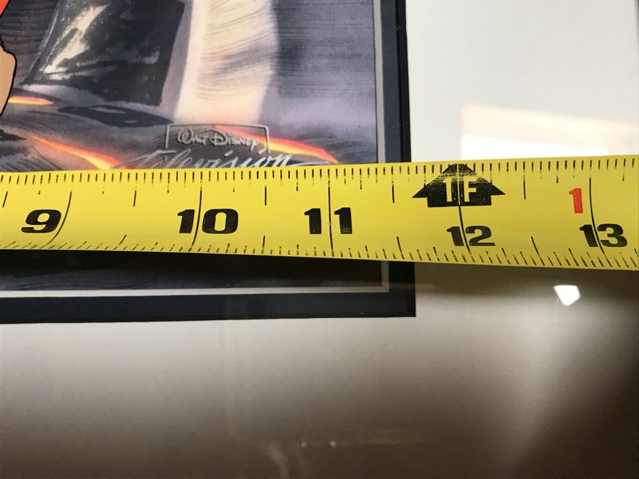 Original Production Cell From Walt Disney's Bonkers Walt Disney Television Episode 'What You Read Is What You Get' Framed Edition Size 5,000 With Certificate Of Authenticity 11.5 X 10 [Photo 7]