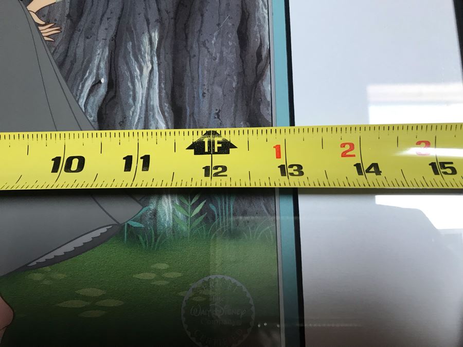 Limited Edition Walt Disney Sericel Dream Duet From Sleeping Beauty Framed Edition Size 5,000 With Certificate Of Authenticity 13 X 10 [Photo 7]