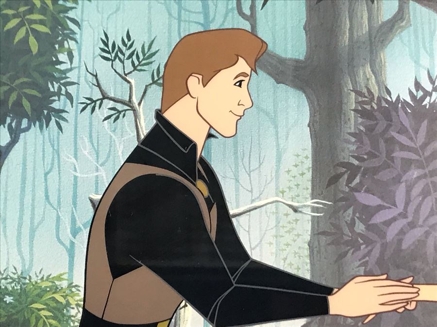 Limited Edition Walt Disney Sericel Dream Duet From Sleeping Beauty Framed Edition Size 5,000 With Certificate Of Authenticity 13 X 10 [Photo 6]