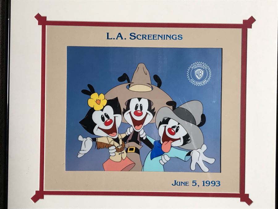 Special Edition Sericel 1993 Warner Bros. L.A. Screenings June 5, 1993 Framed 13 X 12 [Photo 3]